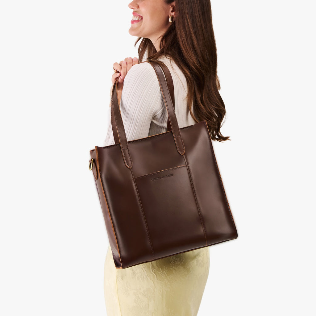 'Almost Perfect' Large Lola Zipper Crossbody Tote - Famous | Online Store
