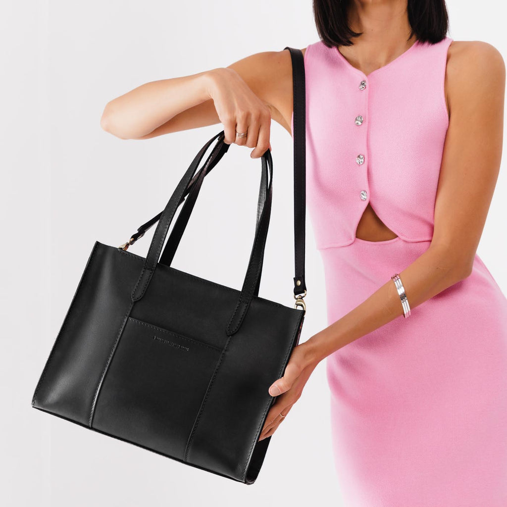 'Almost Perfect' Large Lola Zipper Crossbody Tote - Famous | Online Store