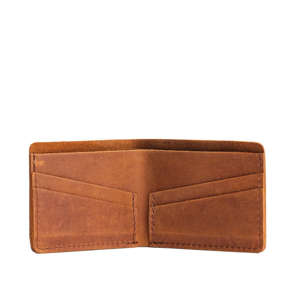 Bifold Leather Wallet - Famous | Online Store
