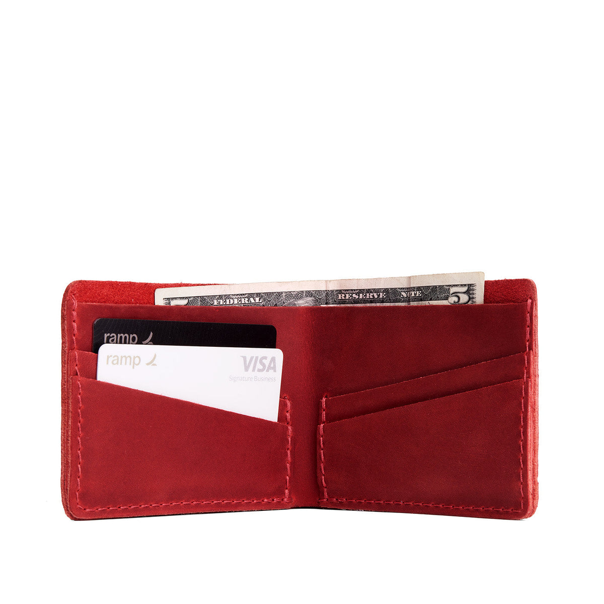 Bifold Leather Wallet - Famous | Online Store