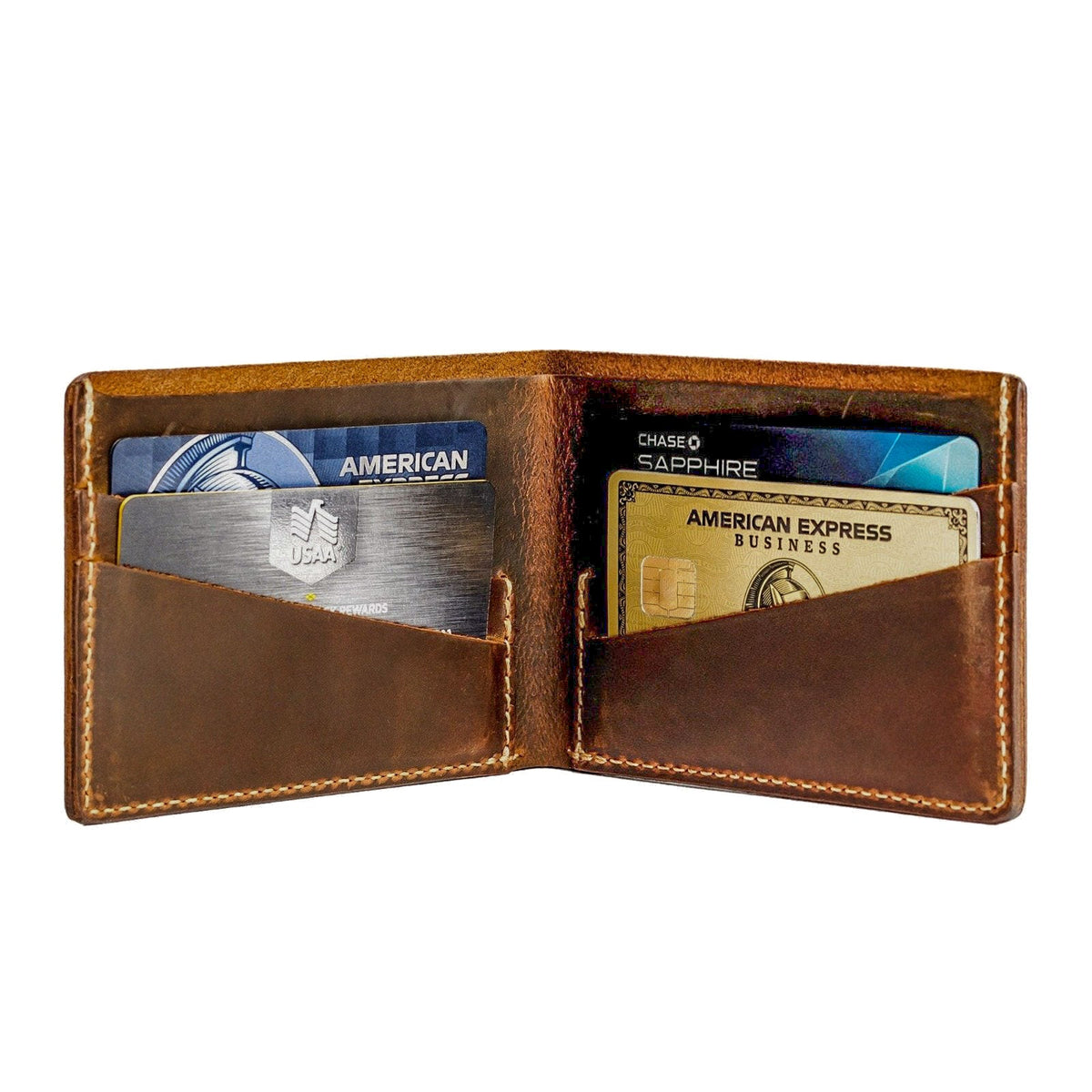 Bifold Leather Wallet - Famous | Online Store