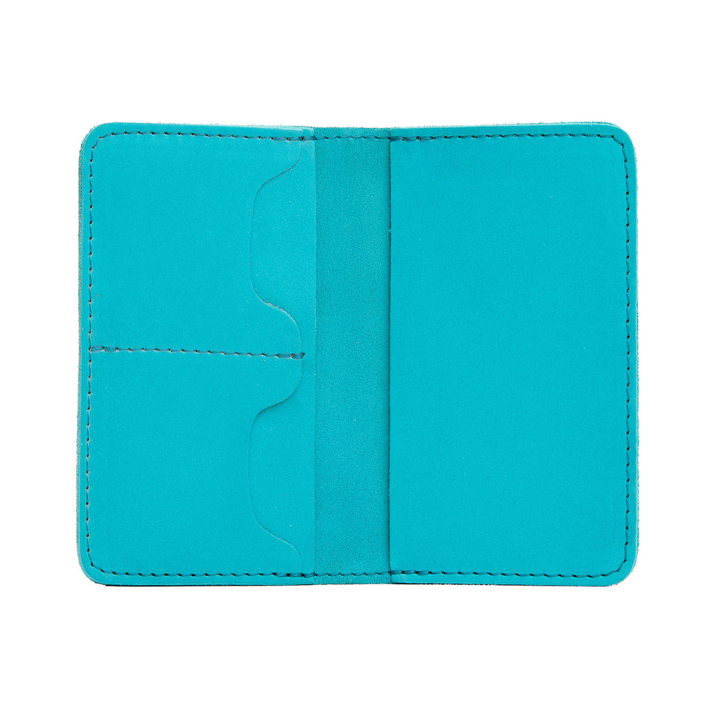 'Almost Perfect' Leather Modern Passport Holder - Famous | Online Store