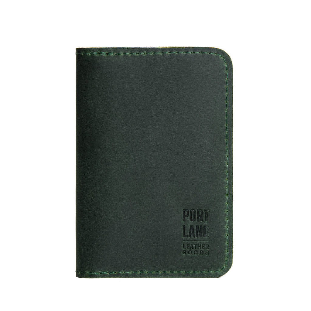 Portapasaportes moderno de piel