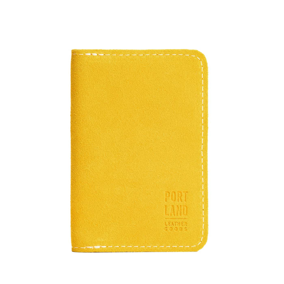 Portapasaportes moderno de piel