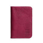 Portapasaportes moderno de piel