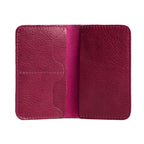 'Almost Perfect' Leather Modern Passport Holder - Famous | Online Store