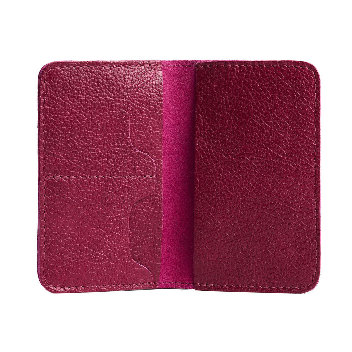 Portapasaportes moderno de piel