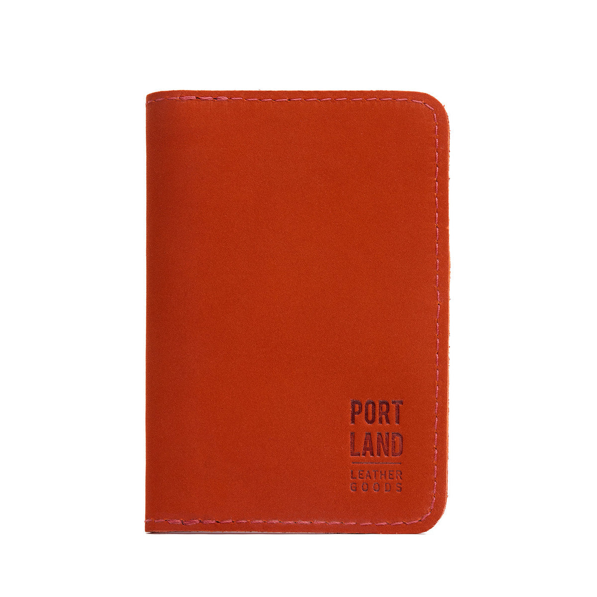 Portapasaportes moderno de piel