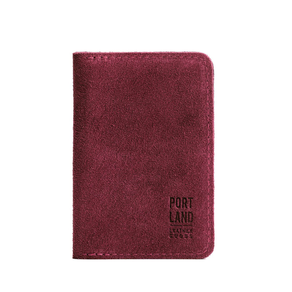 Portapasaportes moderno de piel