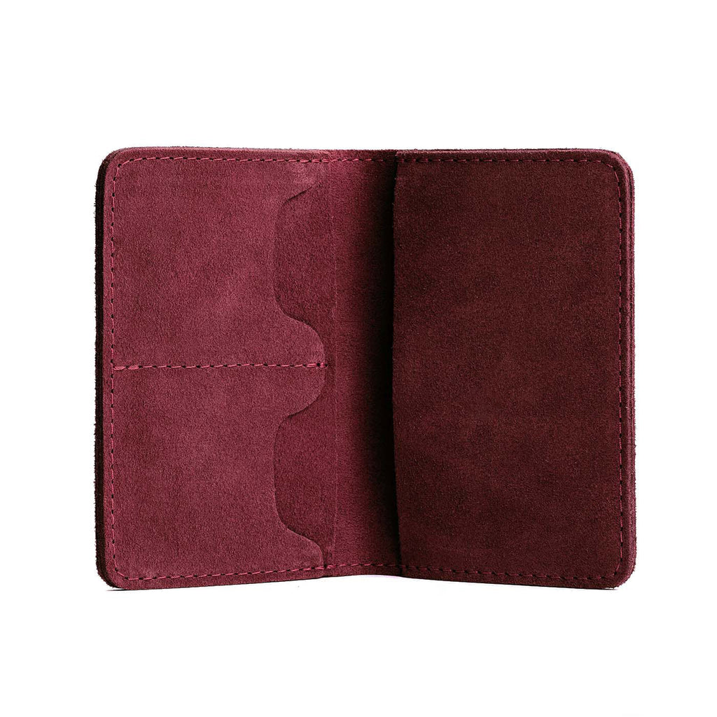 'Almost Perfect' Leather Modern Passport Holder - Famous | Online Store