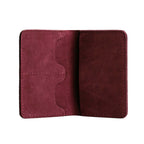 'Almost Perfect' Leather Modern Passport Holder - Famous | Online Store