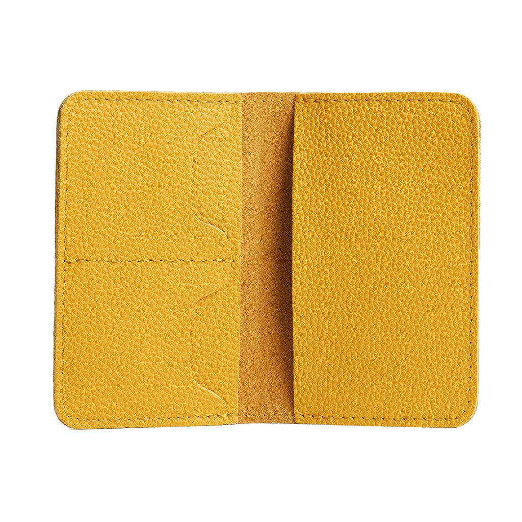 'Almost Perfect' Leather Modern Passport Holder - Famous | Online Store