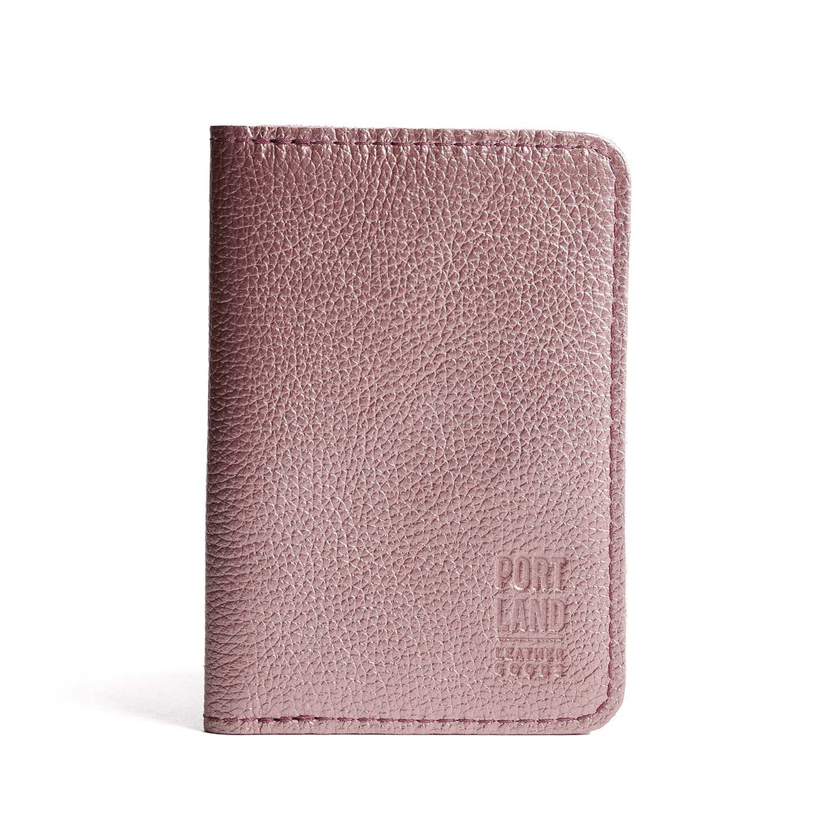 Portapasaportes moderno de piel