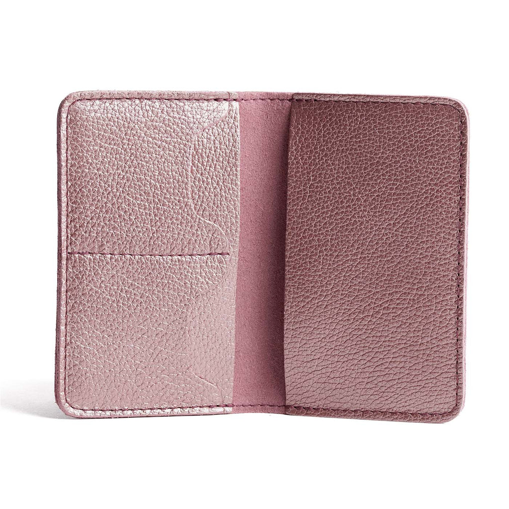 'Almost Perfect' Leather Modern Passport Holder - Famous | Online Store