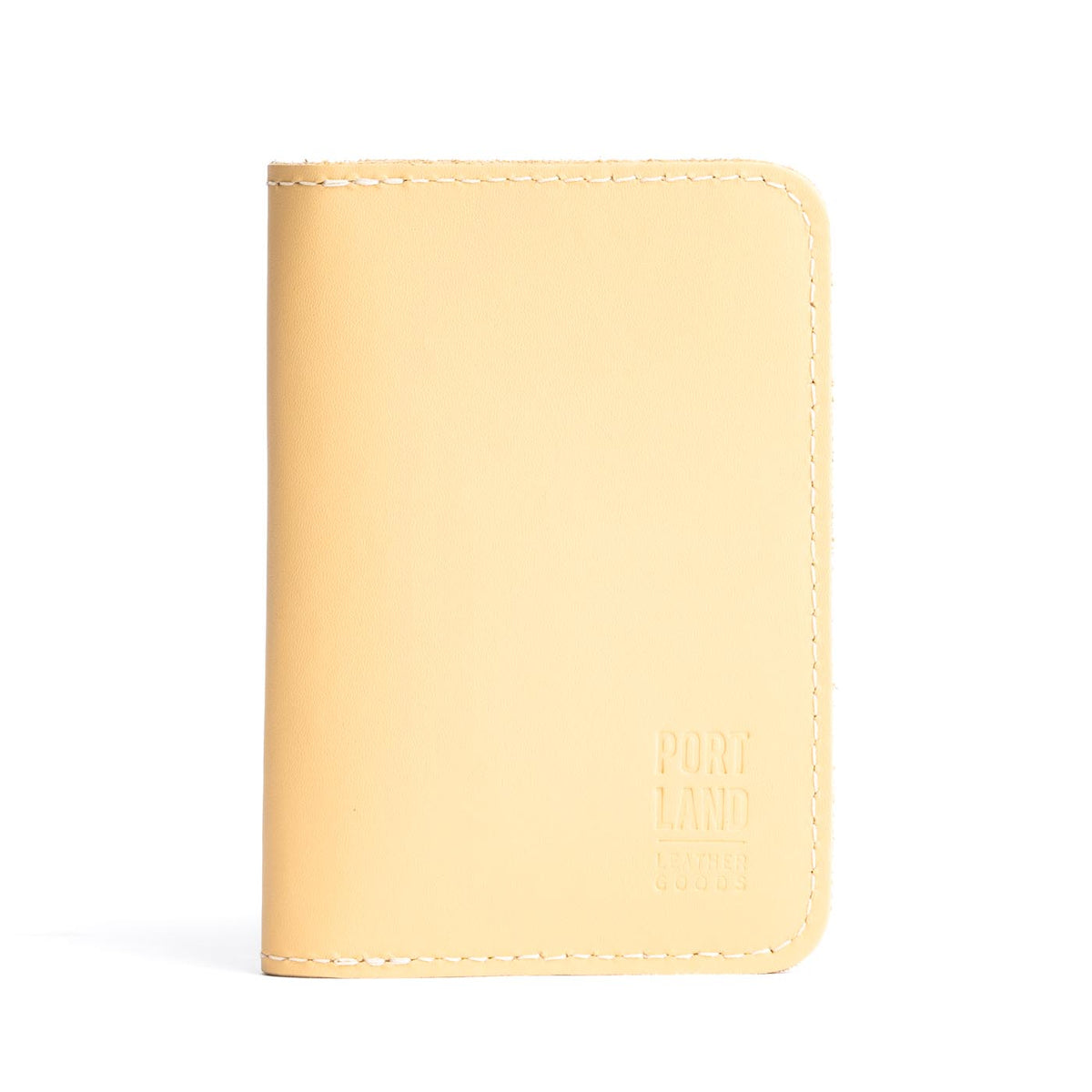 Portapasaportes moderno de piel
