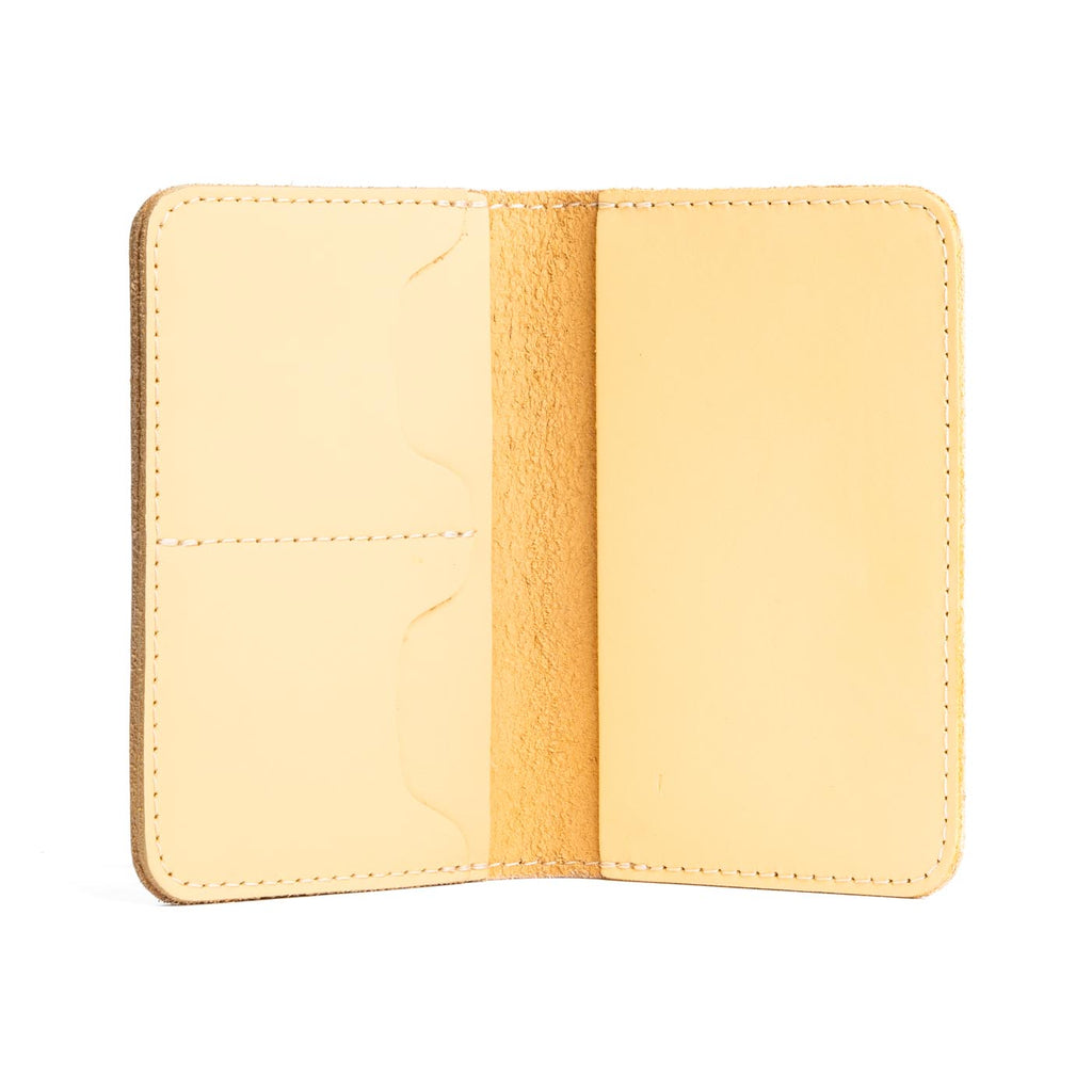 'Almost Perfect' Leather Modern Passport Holder - Famous | Online Store