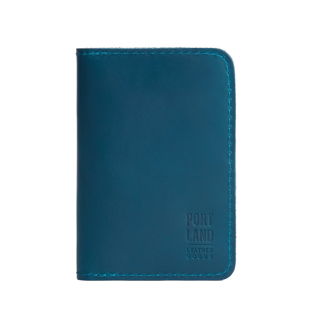 Portapasaportes moderno de piel