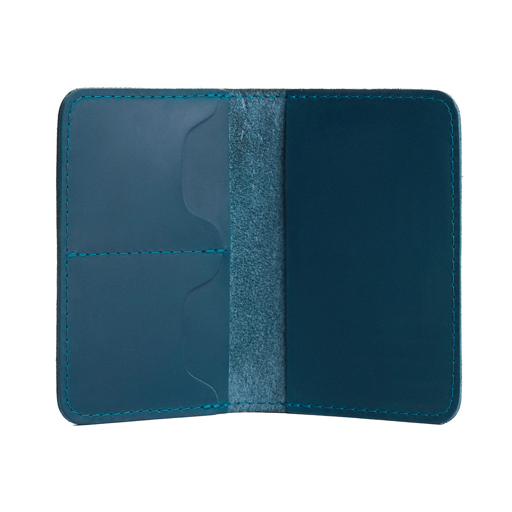 'Almost Perfect' Leather Modern Passport Holder - Famous | Online Store