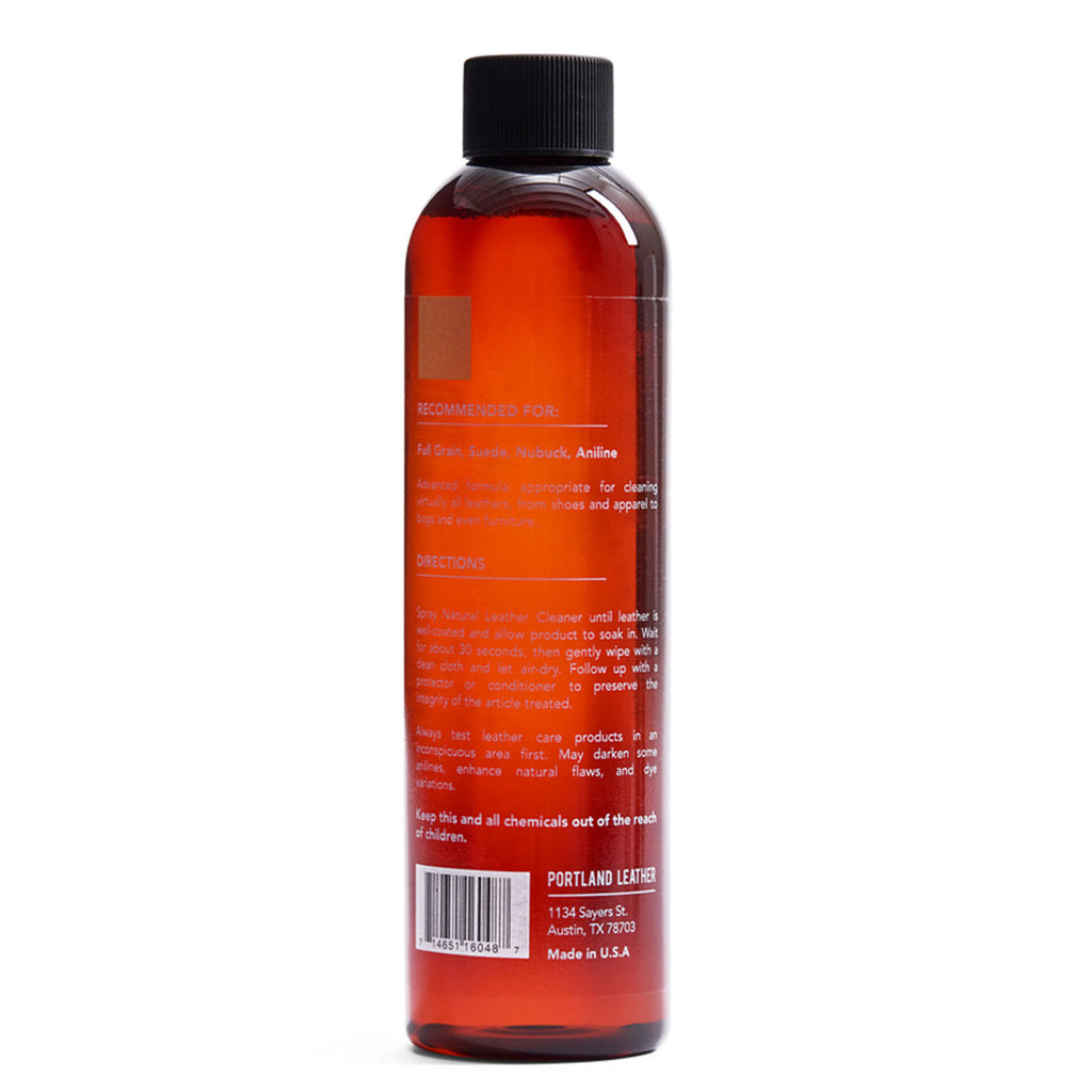 Nettoyant pour cuir naturel
