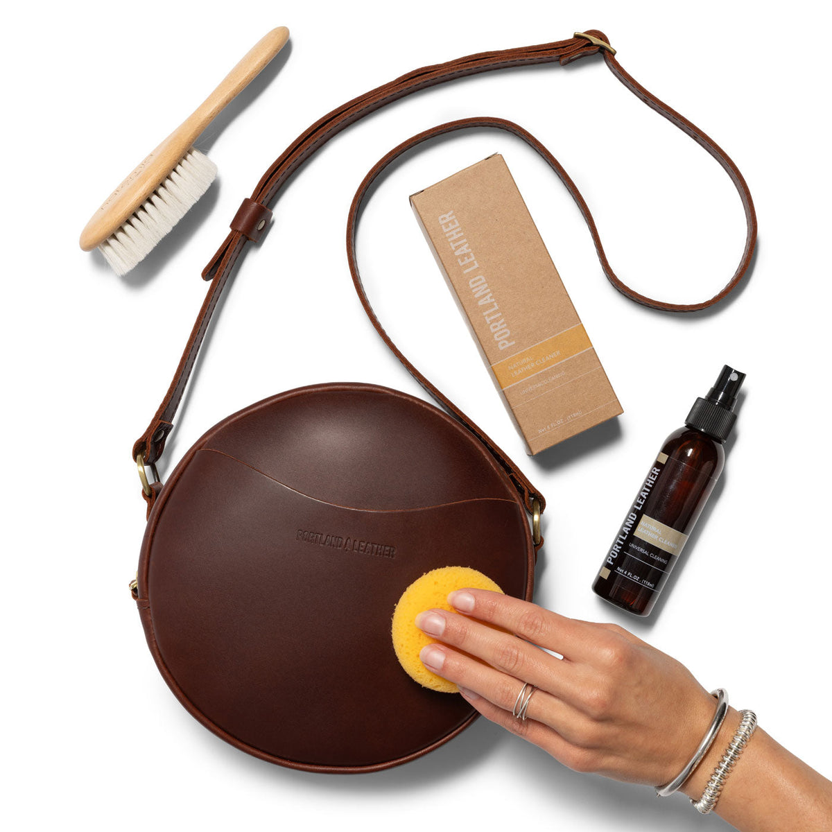 Nettoyant pour cuir naturel