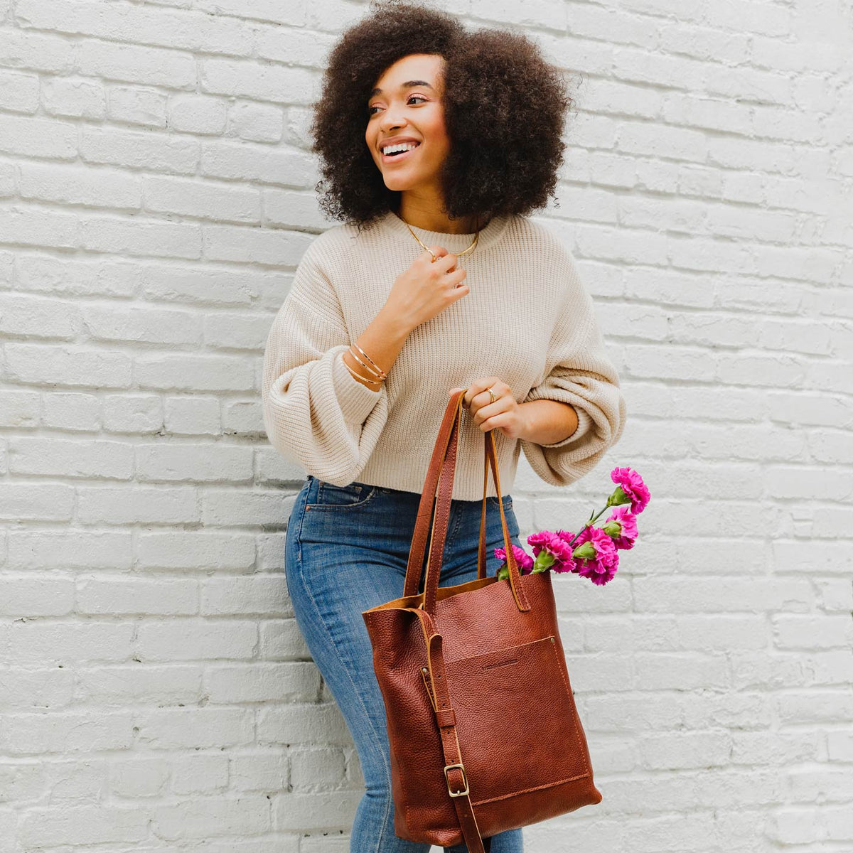 'Almost Perfect' Crossbody Tote - Famous | Online Store