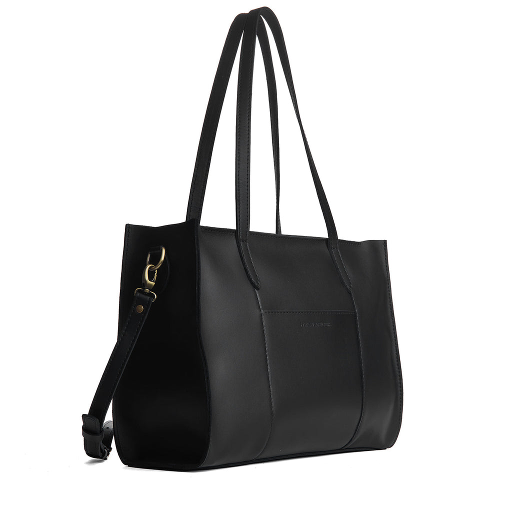 Grand sac fourre-tout à bandoulière Lola avec fermeture éclair