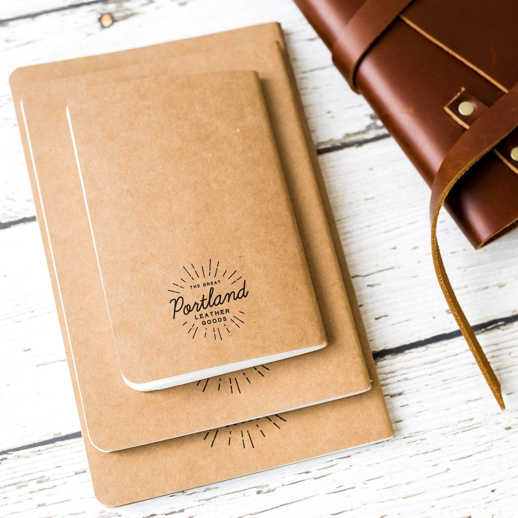Recharge pour carnet en cuir