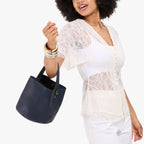 'Almost Perfect' Belle Bucket Bag - Famous | Online Store