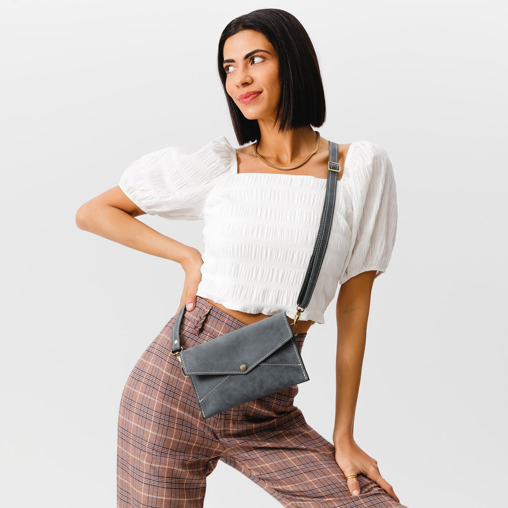 Bolso cruzado convertible tipo sobre