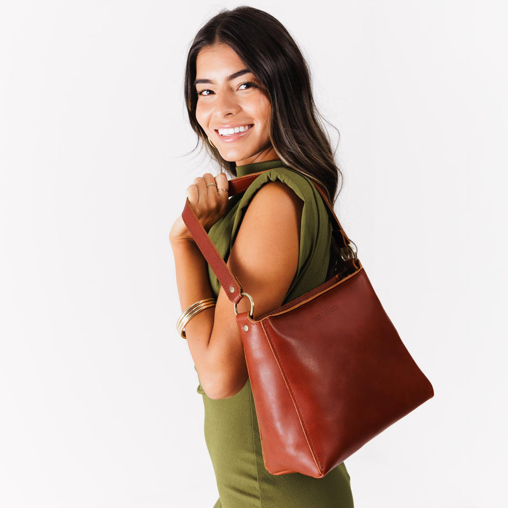 'Almost Perfect' Triangle Shoulder Bag - Famous | Online Store