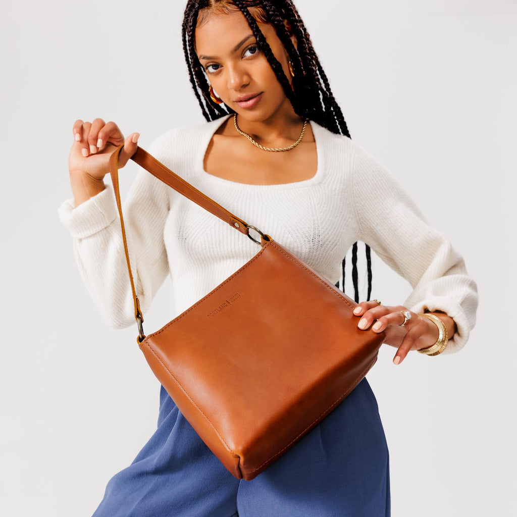 'Almost Perfect' Triangle Shoulder Bag - Famous | Online Store