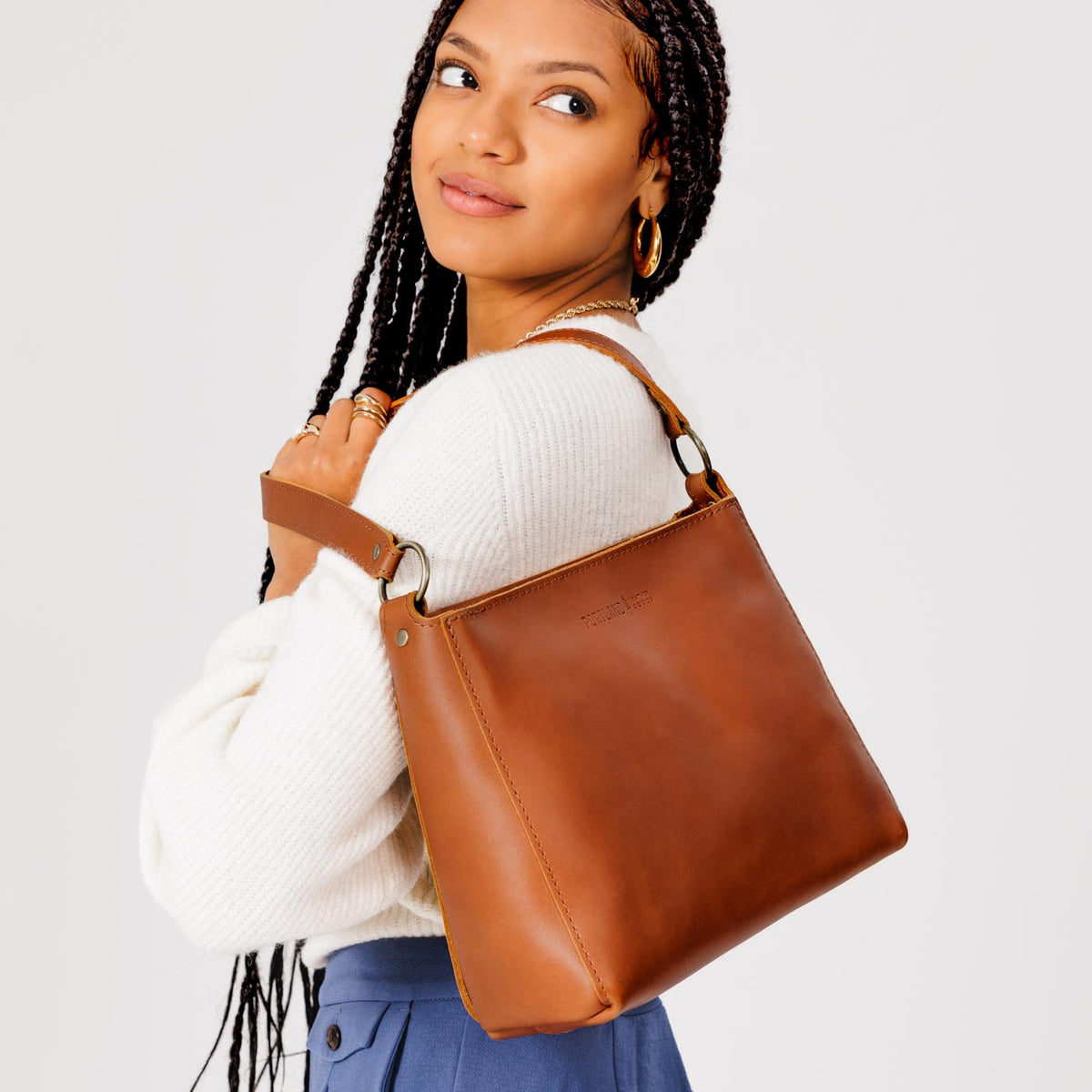 'Almost Perfect' Triangle Shoulder Bag - Famous | Online Store