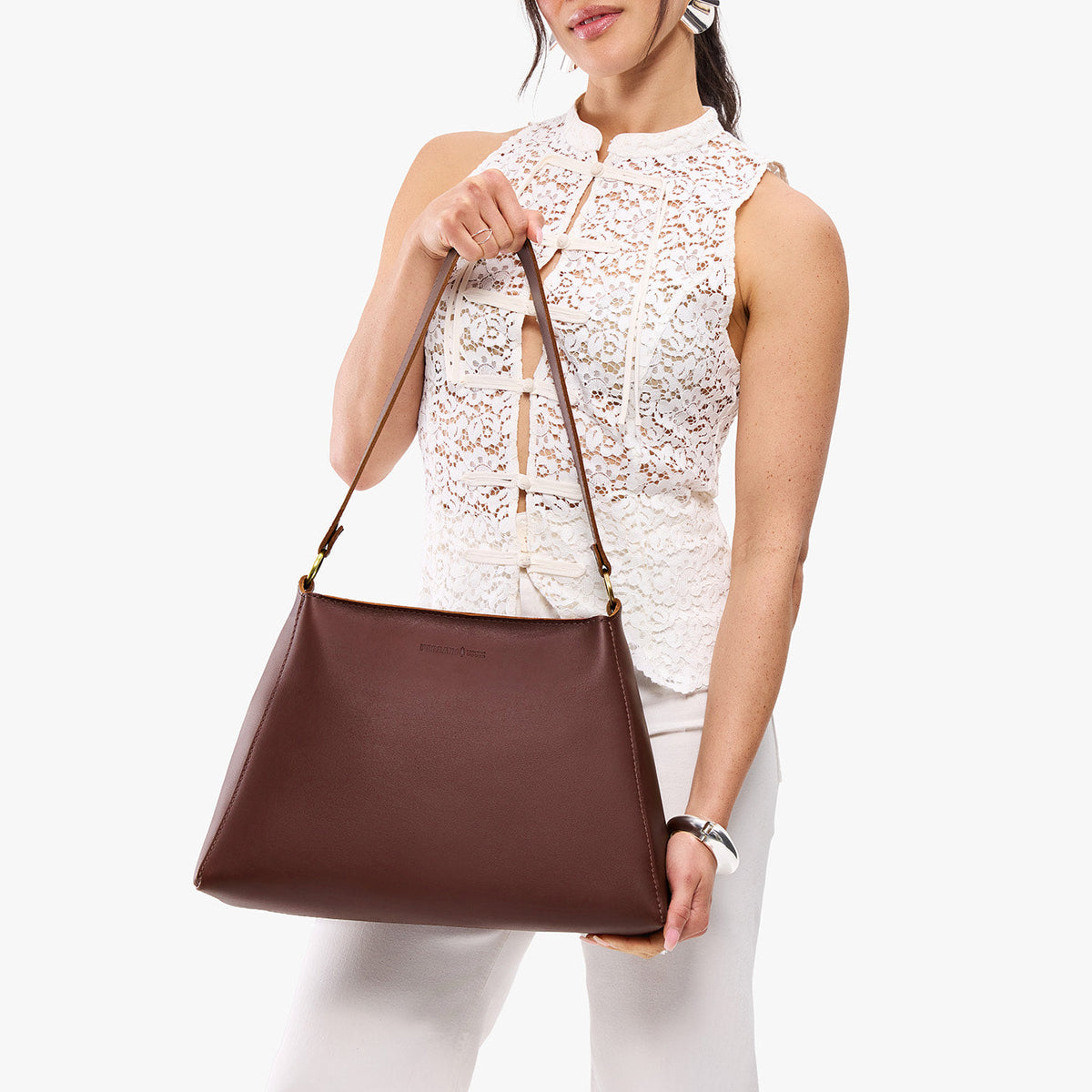 'Almost Perfect' Triangle Shoulder Bag - Famous | Online Store