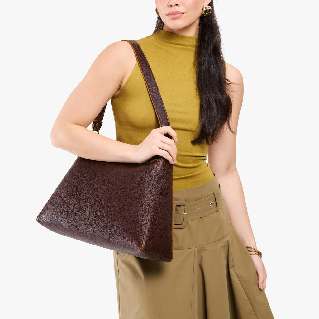 'Almost Perfect' Triangle Shoulder Bag - Famous | Online Store