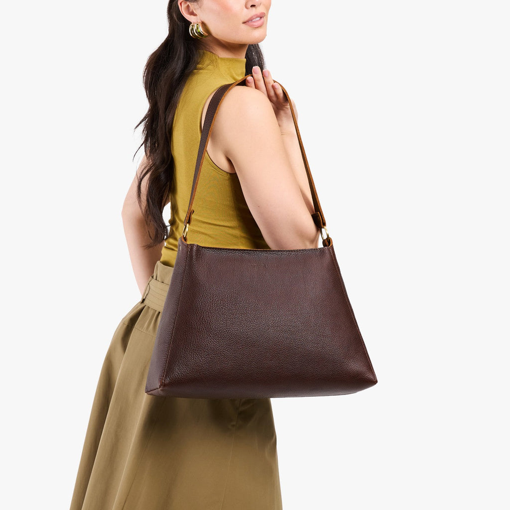 'Almost Perfect' Triangle Shoulder Bag - Famous | Online Store