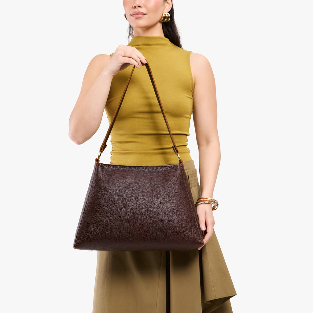 'Almost Perfect' Triangle Shoulder Bag - Famous | Online Store