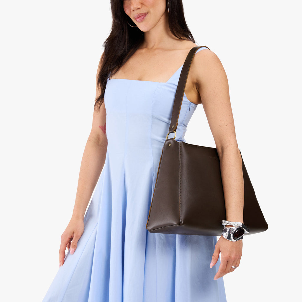 'Almost Perfect' Triangle Shoulder Bag - Famous | Online Store