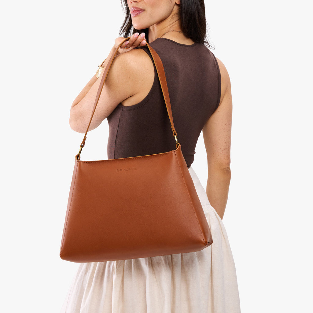 'Almost Perfect' Triangle Shoulder Bag - Famous | Online Store