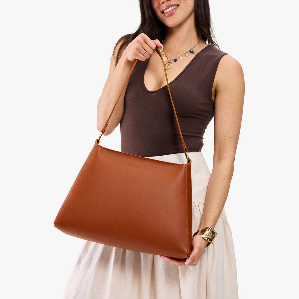 'Almost Perfect' Triangle Shoulder Bag - Famous | Online Store