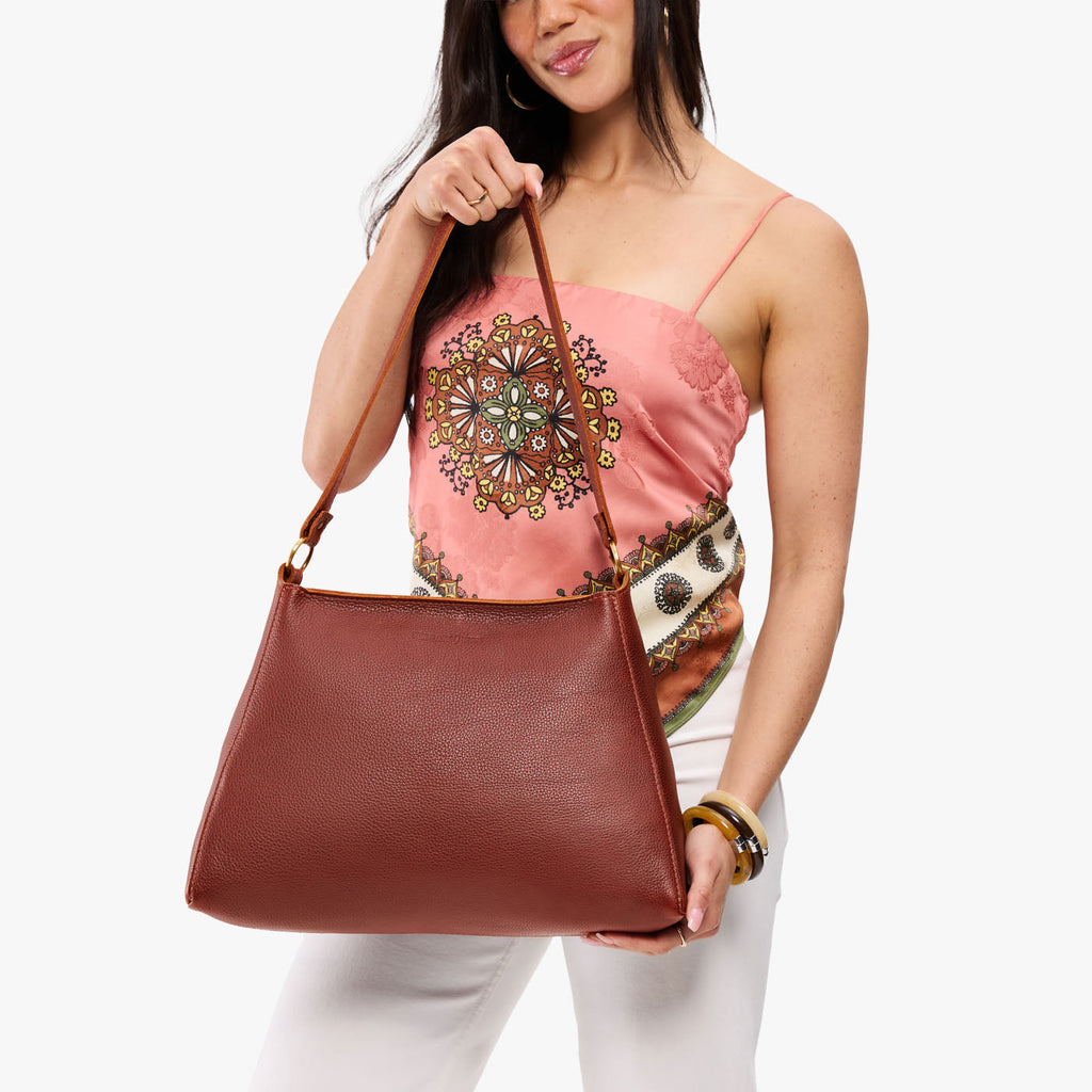 'Almost Perfect' Triangle Shoulder Bag - Famous | Online Store