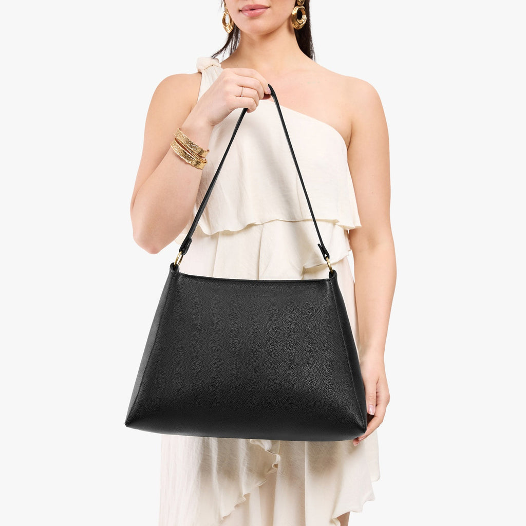 'Almost Perfect' Triangle Shoulder Bag - Famous | Online Store