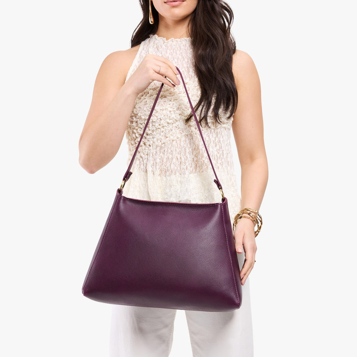 'Almost Perfect' Triangle Shoulder Bag - Famous | Online Store
