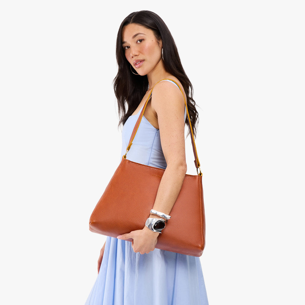 'Almost Perfect' Triangle Shoulder Bag - Famous | Online Store