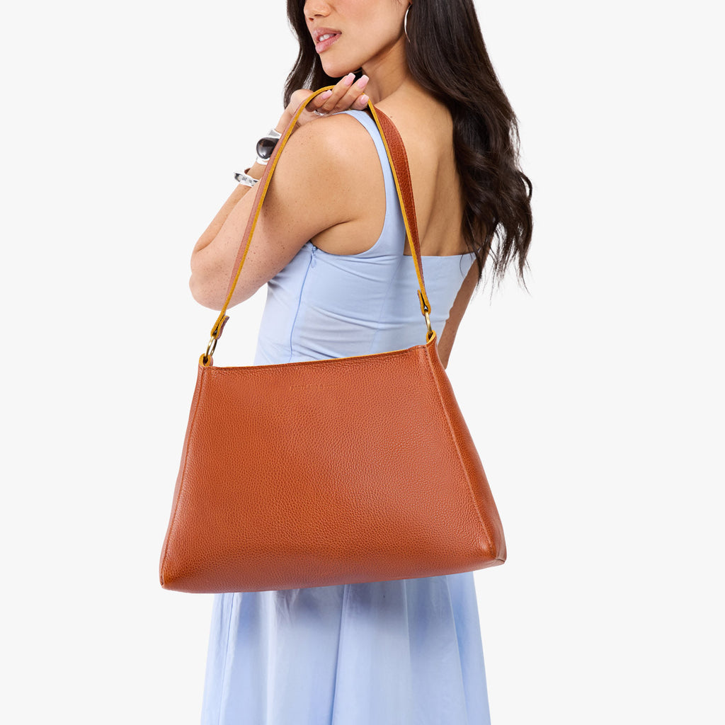 'Almost Perfect' Triangle Shoulder Bag - Famous | Online Store