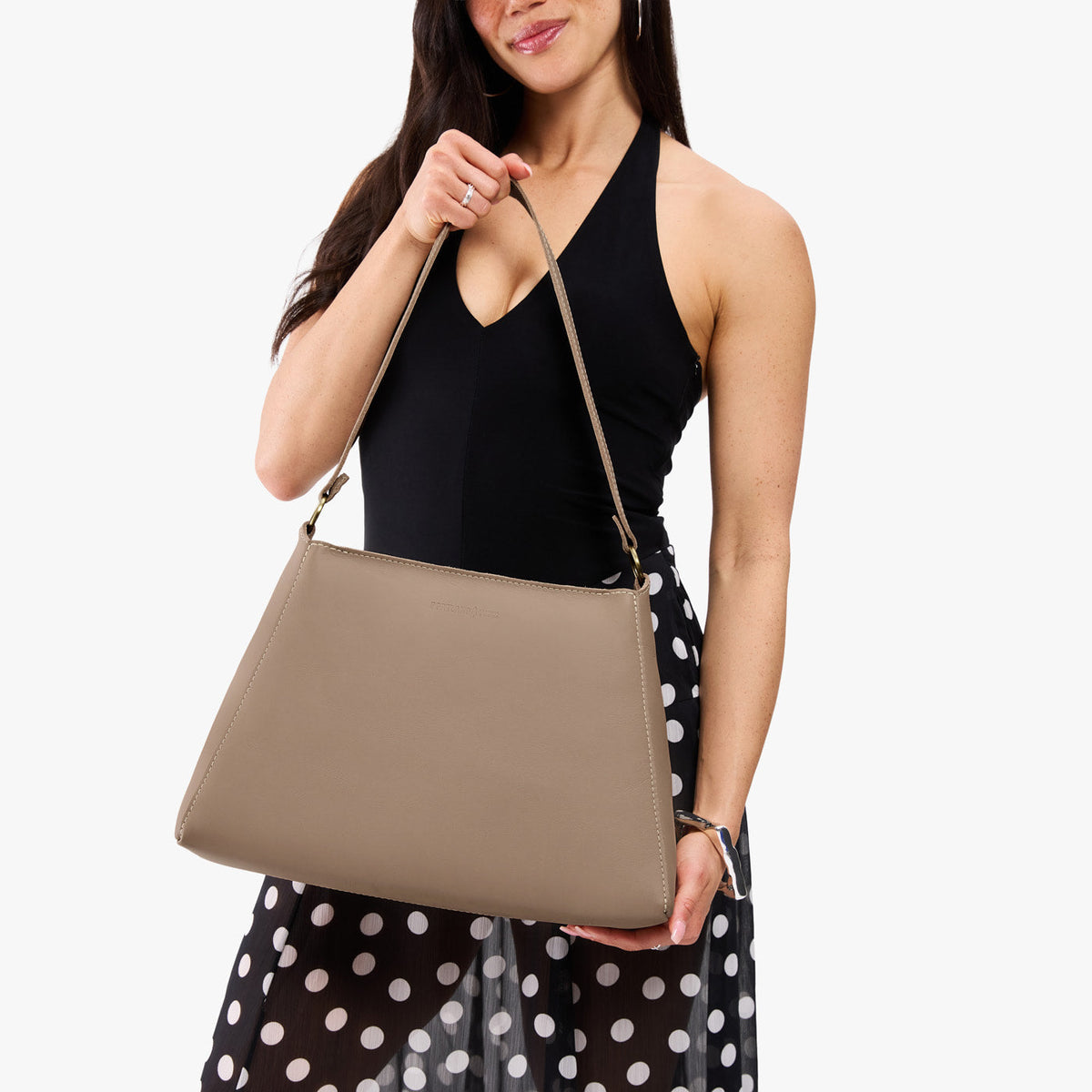 'Almost Perfect' Triangle Shoulder Bag - Famous | Online Store
