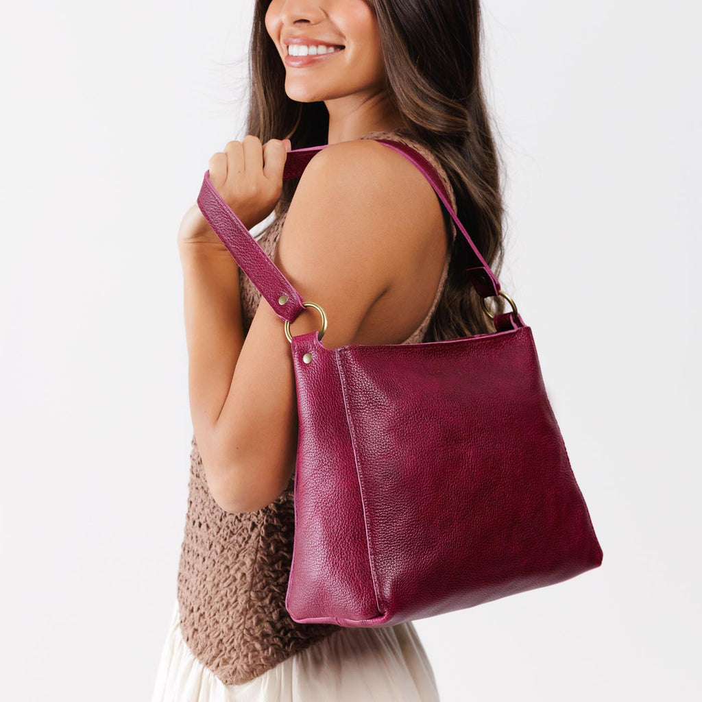 'Almost Perfect' Triangle Shoulder Bag - Famous | Online Store