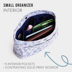 Printed Canvas Purse Organizer